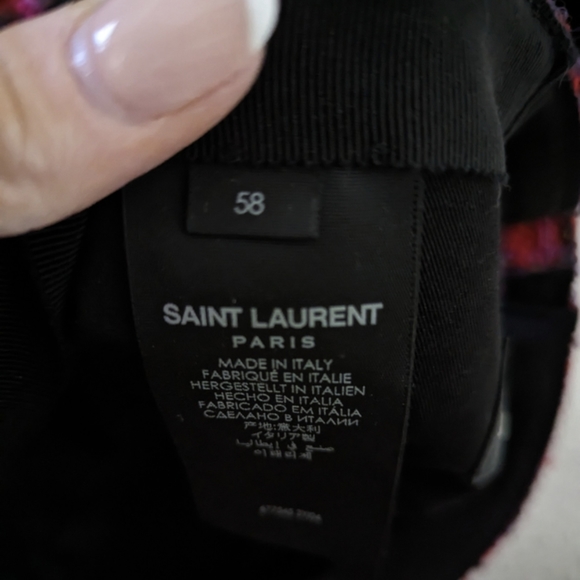 YSL Tweed Cap - Picture 7 of 13